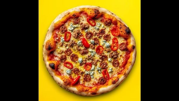 ????️ Nduja & Blue Cheese Pizza 