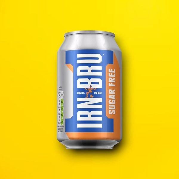 Diet Irn Bru -can